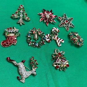 SOLD OUT.  Christmas pins